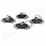 Тормозные колодки дисковые, комплект ASHIKA 50-00-0050 2115314 PKF8P 50-00 -0050 - Изображение 4