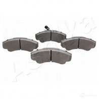 Тормозные колодки дисковые, комплект ASHIKA 2115318 50-00-0054 50-00-0 054 BJN4KLX - Изображение 2