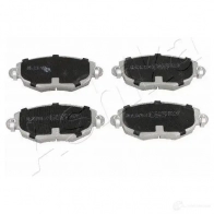 Тормозные колодки дисковые, комплект ASHIKA 50-00-0318 OD8P STJ 1437294807 - Изображение 2
