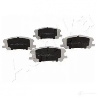 Тормозные колодки дисковые, комплект ASHIKA 50-02-209 8033001304947 H5KTE P0 2115502 - Изображение 5