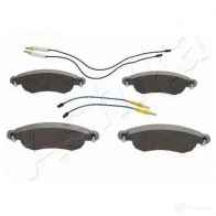 Тормозные колодки дисковые, комплект ASHIKA 50-00-0615 1437296460 Q7NH7Y I - Изображение 3