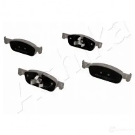 Тормозные колодки дисковые, комплект ASHIKA 50-00-0093 BP8 KSNV 1424256531 8052553222134 - Изображение 4
