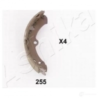 Тормозные колодки ASHIKA 2116322 8033001925357 55-02-255 JWY HV6D
