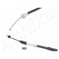 Трос ручника ASHIKA 131-02-202 4J VJI0V 2108360 8033001792331 - Изображение 4