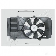 Вентилятор радиатора ASHIKA JA5IC X 8033001761740 VNT151829 2130367