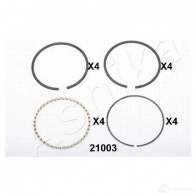 Поршневое кольцо ASHIKA Hyundai Accent (X3) 1 Хэтчбек 1.5 i 16V 99 л.с. 1995 – 2000 32-21 003 32-21003 6YB9Q