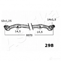 Поперечная рулевая тяга ASHIKA 8033001394610 J NEQX 2111590 27-02-298 - Изображение 3