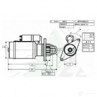 Стартер ASHIKA 003-C952 XVGN2L 2104332 0 03-C952 - Изображение 5