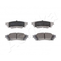 Тормозные колодки дисковые, комплект ASHIKA 51-04-417 DX 9IOFT Lexus NX (AZ10) 1 Кроссовер 2.5 300h AWD (AGZ15. AYZ15. ZGZ15) 197 л.с. 2018 – 2025
