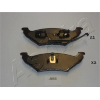 Тормозные колодки дисковые, комплект