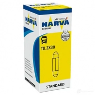 Лампа софитная C5W SV7.5 3 Вт 24 В NARVA U8I14 7E 1437614415 171043000 - Изображение 2