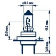 Лампа галогеновая H7 STANDART 55 Вт 12 В NARVA EQ76G 0 48328 4013790399052 3266201 - Изображение 5