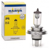 Лампа галогеновая H4 STANDART 60/55 Вт 12 В NARVA 3266359 9 R1KOW 4013790315052 48881 - Изображение 2