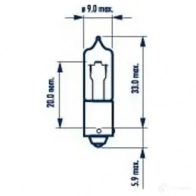 Лампа накаливания H21W STANDART 21 Вт 12 В NARVA H21 W 3266450 68191 VKN5K6X - Изображение 5