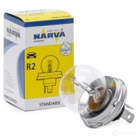 Лампа R2 STANDART 45/40 Вт 12 В NARVA 49211 4013790414052 3266393 TEPBE B8 - Изображение 2