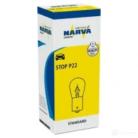 Лампа накаливания P15W BA15S 15 Вт 12 В NARVA 1437614458 174113000 J BSOZV - Изображение 2