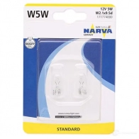 Лампа W5W W2.1X9.5D 5 Вт 12 В NARVA Z8OY KAD 1437614721 171774000 - Изображение 2