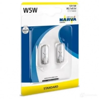 Лампа W5W W2.1X9.5D 5 Вт 12 В NARVA Z8OY KAD 1437614721 171774000 - Изображение 7