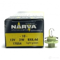 Лампа BAX 2 Вт 12 В NARVA 17054 3UF ECL 1439691166