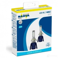 Лампа светодиодная HIR2 RANGE POWER LED 16 Вт 12 В 6000K NARVA 1439693096 18015 9AH 1UH