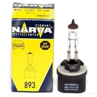 Лампа галогеновая H27 STANDART 37.5 Вт 12 В NARVA 1439691710 FI5 6D2 48051