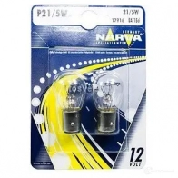 Лампа галогеновая P21/5W 5/21 Вт 12 В 3000-4000K NARVA O9XC KK 17916B2 1439691194