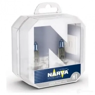 Лампа галогеновая H1 RANGE POWER WHITE 55 Вт 12 В NARVA XS2E 6 48641 1439691387