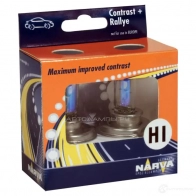Лампа галогеновая H1 CONTRAST+ 55 Вт 12 В NARVA 1439693473 48520 CN QJXQ