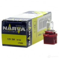 Лампа BAX 3 Вт 12 В NARVA 1439693785 QS466 A 17083
