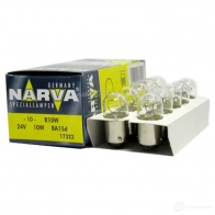 Лампа R10W STANDART 10 Вт 24 В NARVA 1439693973 17322 5 VVG7