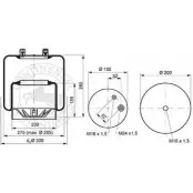 Пневмобаллон ST-TEMPLIN Opel Corsa (D) 4 Хэтчбек 1.0 (L08. L68) 65 л.с. 2009 – 2014 IJCBPX AAYZ S 04.010.6000.950