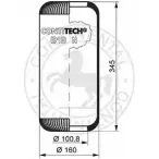 Пневмобаллон ST-TEMPLIN TRWQ 7L 04.010.6100.450 2564571 535DI