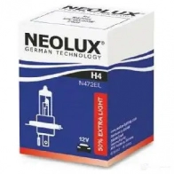 Лампа галогеновая H4 EXTRA LIGHT +50% 60/55 Вт 12 В NEOLUX 1194547696 IJ 23BXS 4008321759351 N472EL