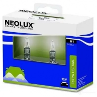 Лампа галогеновая H1 EXTRA LIFETIME 55 Вт 12 В NEOLUX 4052899500938 1194547630 N448LLSCB ORG TV62 - Изображение 5