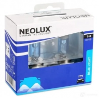 Лампа галогеновая H4 BLUE LIGHT 60/55 Вт 12 В NEOLUX 4052899500976 WZP RWAA N472BSCB 1194547690 - Изображение 2