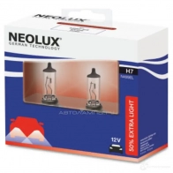 Лампа галогеновая H7 EXTRA LIGHT +50% 55 Вт 12 В NEOLUX F7O NA N499EL2SCB 1439693624