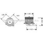 Моторчик печки PRASCO 69UFNPW 387OOG I PE7509 2600471