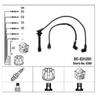 Высоковольтные провода зажигания, комплект NGK 164059 BBSA1U1 0348 R C-ED1201 - Изображение 2