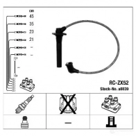 Высоковольтные провода зажигания, комплект NGK RC-ZX 52 IDOXXQ 167681 8839