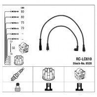 Высоковольтные провода зажигания, комплект NGK TAHK3 167635 RC-L C610 8528 - Изображение 2