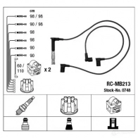 Высоковольтные провода зажигания, комплект NGK RC -MB213 FMBZOO 0748 Mercedes S-Class (W140) 3 Седан 5.0 S 500 (140.050. 140.051) 320 л.с. 1993 – 1998