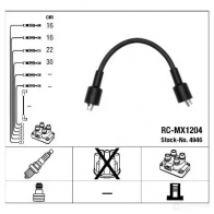 Высоковольтные провода зажигания, комплект NGK RC-MX120 4 4946 166635 97YG7