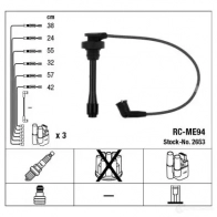 Высоковольтные провода зажигания, комплект NGK 2653 R C-ME94 164961 SD5UN1