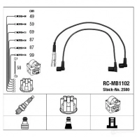 Высоковольтные провода зажигания, комплект NGK 2580 EC0FO 164933 RC-MB11 02 - Изображение 2