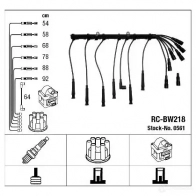Высоковольтные провода зажигания, комплект NGK GC0NR RC- BW218 0561 164204 - Изображение 5