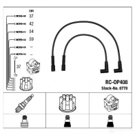 Высоковольтные провода зажигания, комплект NGK R C-OP408 164290 U6O62C 0778 - Изображение 1