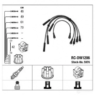 Высоковольтные провода зажигания, комплект NGK 166916 5976 RC -DW1206 7HV6H5X - Изображение 5