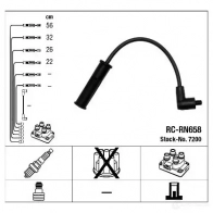Высоковольтные провода зажигания, комплект NGK RC-RN6 58 7200 167276 7HSDCI3 - Изображение 2