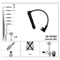 Высоковольтные провода зажигания, комплект NGK 166728 5405 6FHV790 RC- FD1203 - Изображение 2