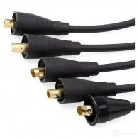 Высоковольтные провода зажигания, комплект NGK 2587 B5QBN 164940 R C-RN1302 - Изображение 4